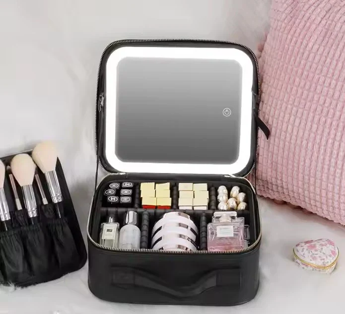 BeautyBox™: Organiza y Maquíllate con LUZ PRO donde sea 💄💡 + ENVIO GRATIS 🚛✨